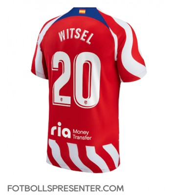 Atletico Madrid Axel Witsel #20 Hemma Matchtröja 2022-23 Kortärmad